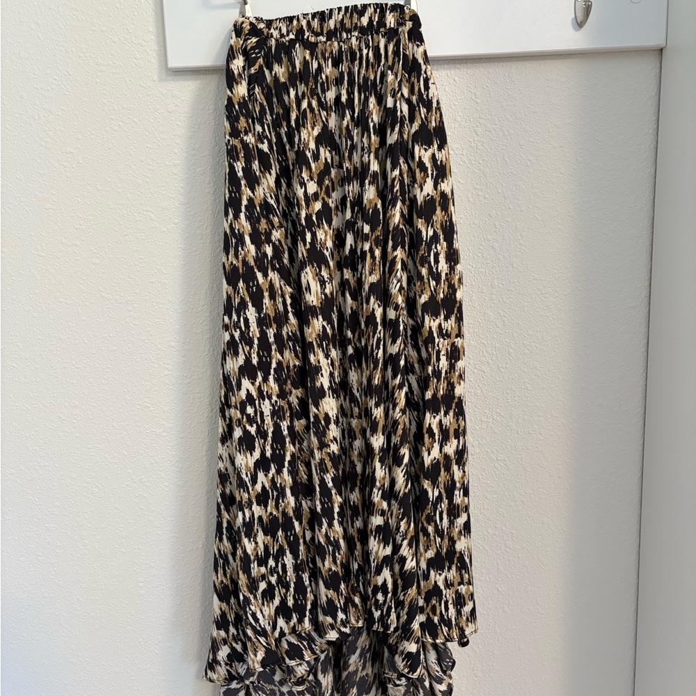 Anthropologie asymmetrical A-Line Skirt - size small